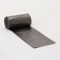 Мешки для мусора в рулоне 60 л, черные, ПНД, 9 мкм, 50 шт Мешки для мусора в рулоне 60 л, черные, ПНД, 9 мкм, 50 шт