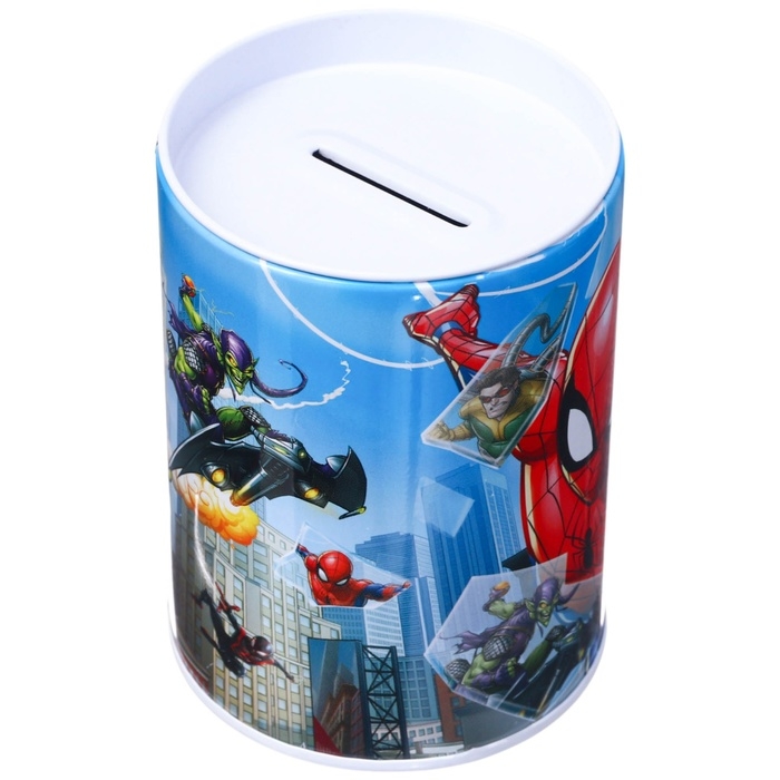 Копилка Копилка "Человек-паук", 7.5х7.5х10.5 см