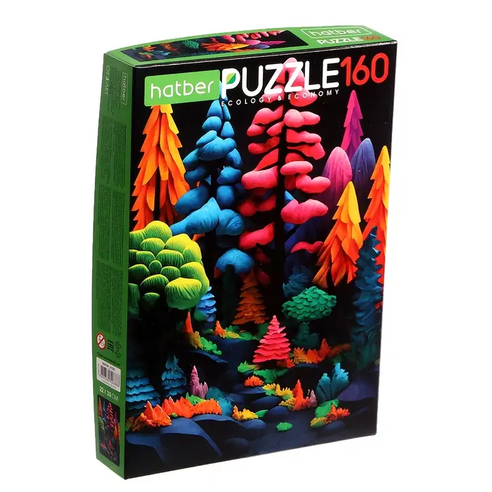 Пазл &laquo;Пластилиновый лес&raquo;, 160 элементов