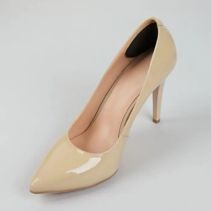 Пяткоудерживатели для обуви, на клеевой основе, 10×4 см, пара, чёрные