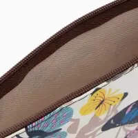 Косметичка - пенал на молнии, плоская, с ярким принтом, разноцветная