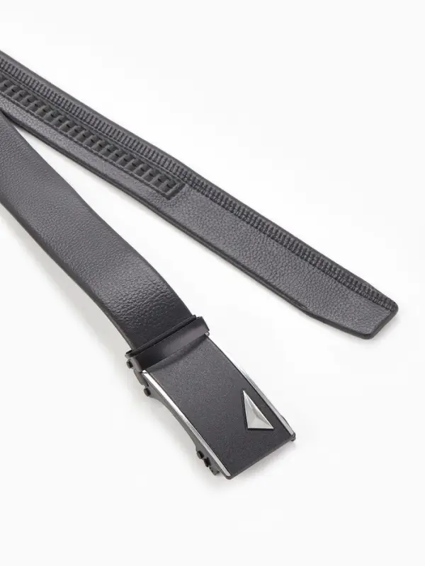 Ремень мужской &laquo;Великан&raquo; для полных, ширина 3.5 см, пряжка автомат, чёрный