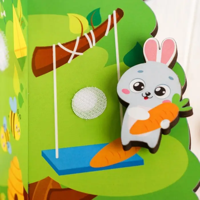 Головоломка Лесная мастерская &laquo;Липучки. Времена года&raquo;