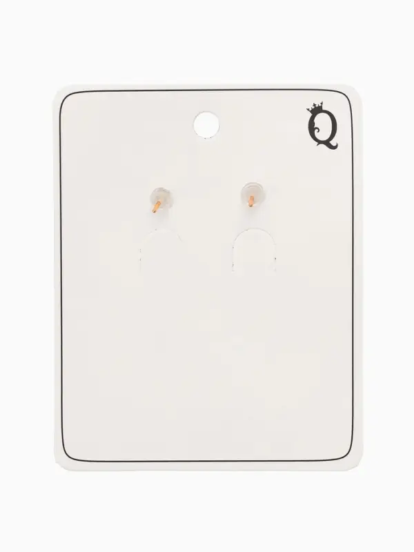 Серьги Серьги "Сердечная вишня", цвет красный в золоте