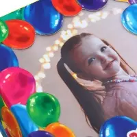 Коробка подарочная складная с пластиковым окном, упаковка, &laquo;С днём рождения!&raquo;, 14&times;14&times;8 см