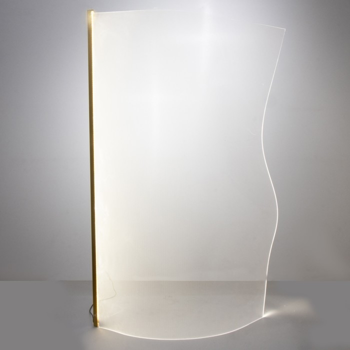 Торшер  Торшер "Аура" LED 28Вт 4000К золото 70х10х120см