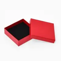 Коробочка подарочная под набор &laquo;Минимал&raquo;, 9&times;9 см, (полезная часть 8.5&times;8.5 см), красная