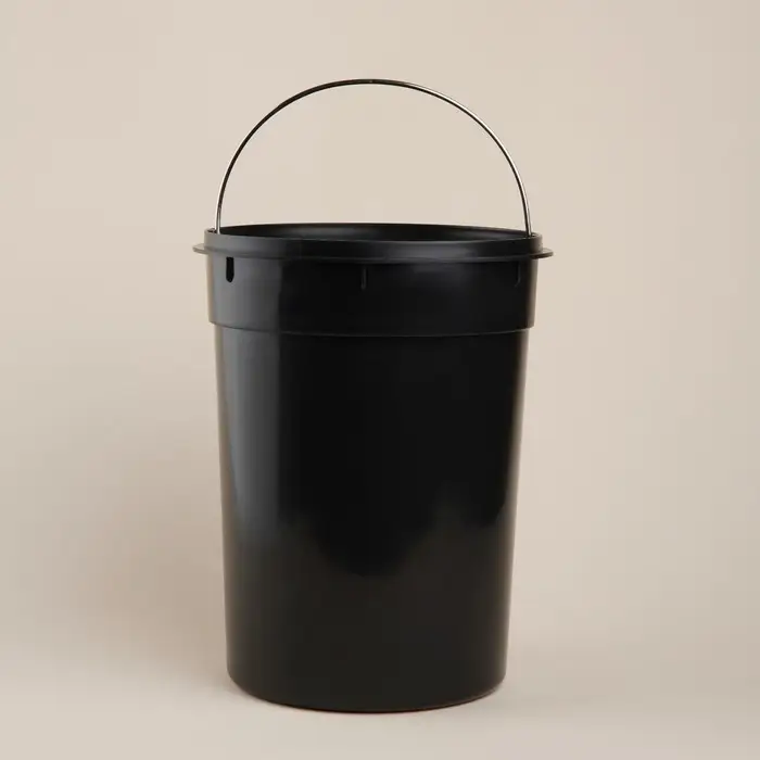 Ведро для мусора SL Home, 12 л, 27&times;32&times;43 см, бежевое