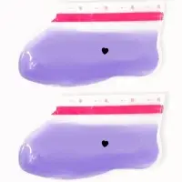 Носочки для парафинотерапии, фиолетовые