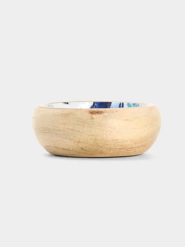 Набор розеток на подносе &laquo;Крабы&raquo;, 3 шт., 33.5&times;13&times;6.5 см, дерево манго