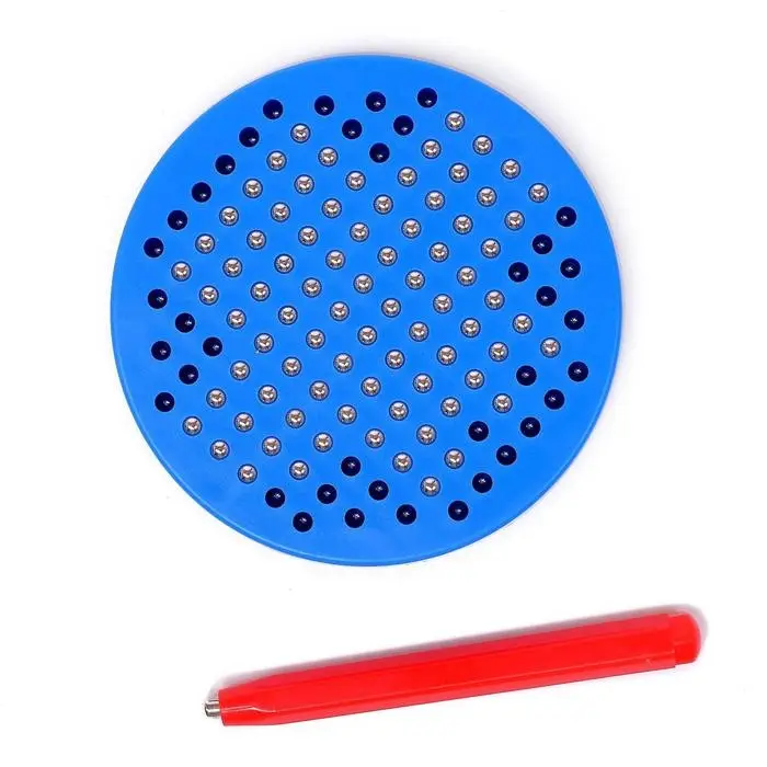 Планшет обучающий «Магнитное рисование», 120 отверстий, цвета МИКС Планшет обучающий «Магнитное рисование», 120 отверстий, цвета МИКС