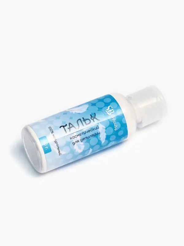 Тальк косметический Secret Beauty, для депиляции, 50 мл