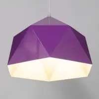 Светильник Edward, 1&times;40 Вт, Е27, 38&times;38&times;25 см, фиолетовый