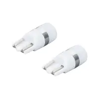 Лампочка светодиод. W5W (T10) PLUS, 6000K (Белый), 12/24В, 0.7Вт, 1LED, Биполяр.