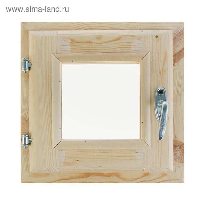 Окно, 30×30см, двойное стекло ХВОЯ Окно, 30×30см, двойное стекло ХВОЯ