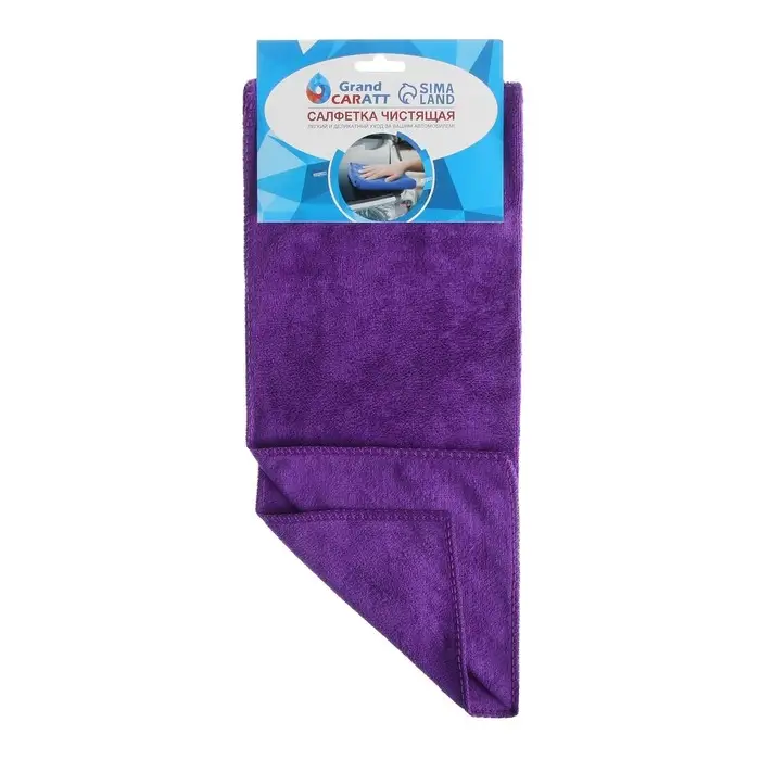 Салфетка для автомобиля Grand Caratt, микрофибра, 300 г/м², 35×40 см