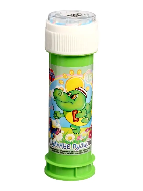 Мыльные пузыри &laquo;Крокодил&raquo;, 60 мл