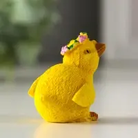 Сувенир полистоун "Цыплёнок в веночке/с гнездом" МИКС 4х3х4 см Сувенир полистоун "Цыплёнок в веночке/с гнездом" МИКС 4х3х4 см