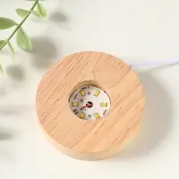 Фигурка светящаяся &laquo;Гуань Инь&raquo;, акрил, от USB, 8&times;8&times;14 см