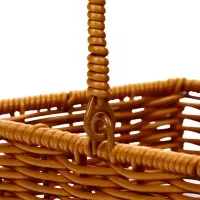 Набор корзин 2 шт 23х11х13  26х17х15 см ручка h=18/18 см металл каркас