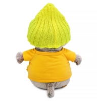 Мягкая игрушка «Кот Басик BABY в футболке и шапке», 20 см