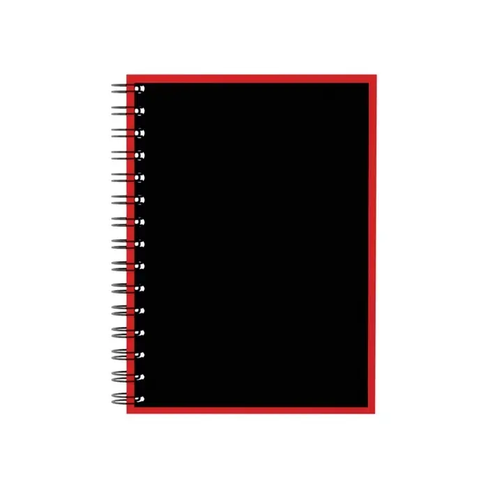 Тетрадь на спирали ErichKrause. Accent А5, 120 листов, в клетку, глянцевая ламинация, льняное тиснение, блок офсет, белизна 100%, МИКС