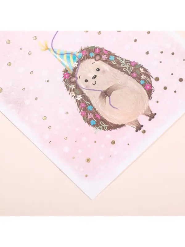 Поздравительная открытка на акварельном картоне с тиснением «Желаю счастья», 10 × 15 см Поздравительная открытка на акварельном картоне с тиснением «Желаю счастья», 10 × 15 см