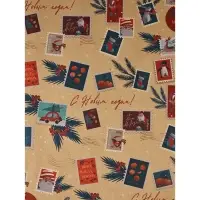 Набор упаковочной бумаги &laquo;Зимние истории&raquo;,4 листа, 70 &times; 100 см