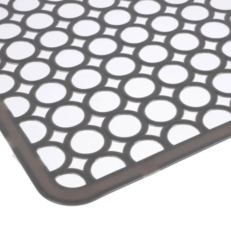 Коврик в раковину противоскользящий тм VETTA Кругляш, 27,5х27,5см, ПВХ, 4 цвета