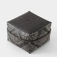 Корзинка плетёная &laquo;Бонтанг&raquo;, 19&times;19&times;14 см, бамбук, тёмная