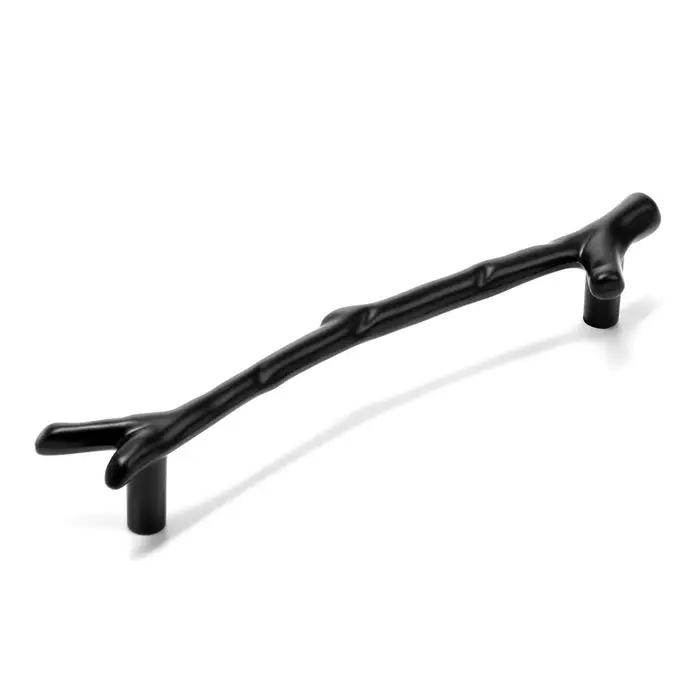 Ручка-скоба CAPPIO RSC009 &laquo;Ветка&raquo;, м/о 128 мм, цвет черный