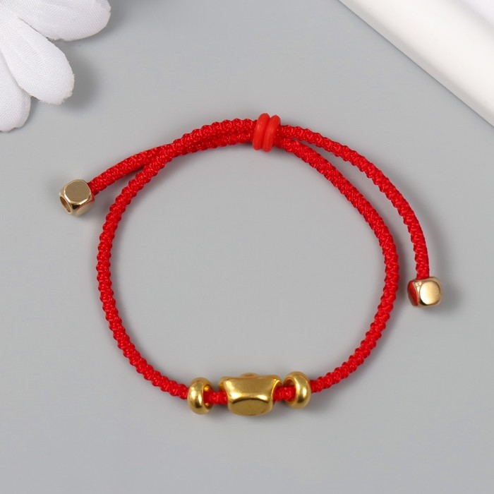 Браслет фен-шуй Браслет фен-шуй "Золотой слиток Ямб" регулируемая длина