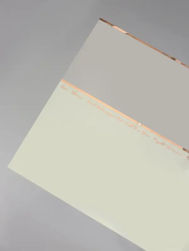 Плёнка для цветов &laquo;Полоса с окном&raquo;, светло-зелёная с золотым, 57&times;57&plusmn;2 см