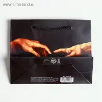 Пакет подарочный ламинированный горизонтальный, упаковка, &laquo;Imagine&raquo;, S 15 х 12 х 5.5 см