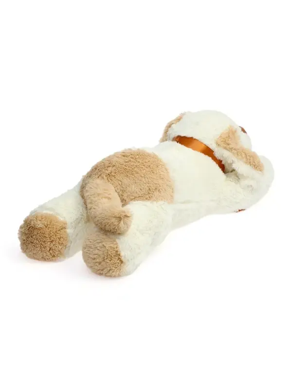 Мягкая игрушка &laquo;Собака Дружок с лентой&raquo;, цвет молочный/кофейный, 85 (111) см