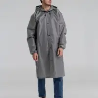 Дождевик со светоотражающими элементами Rainman Blink, серый, размер XXL