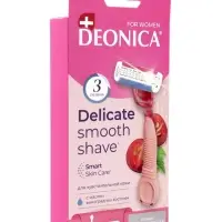Бритвенный станок со сменной кассетой DEONICA 3 FOR WOMEN