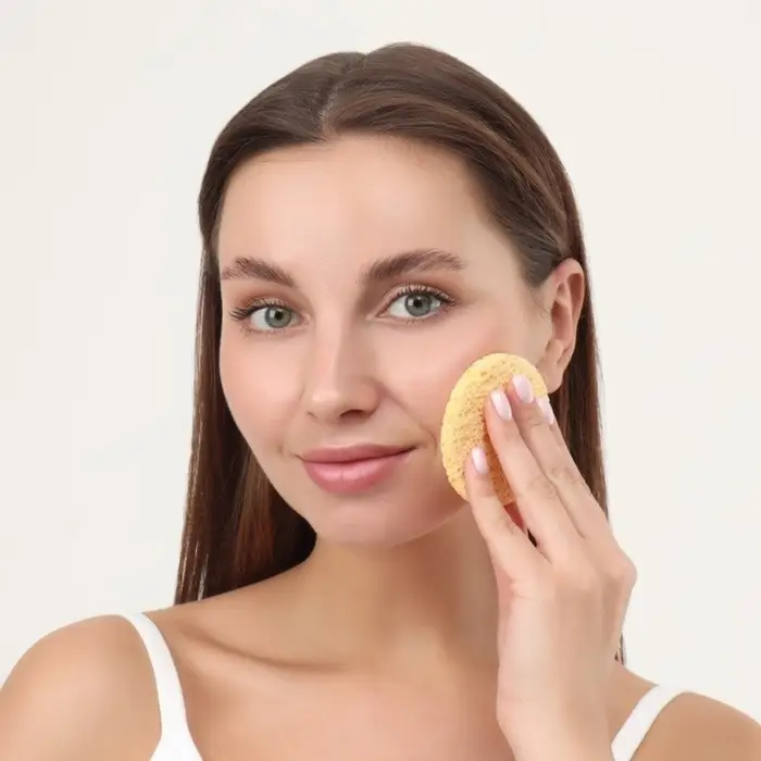 Спонж для умывания «Мягкость», d=7.5 см, МИКС