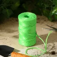 Шпагат для подвязки растений, 100 м, 1000 текс, полипропилен, зелёный, Greengo (оттенок МИКС)