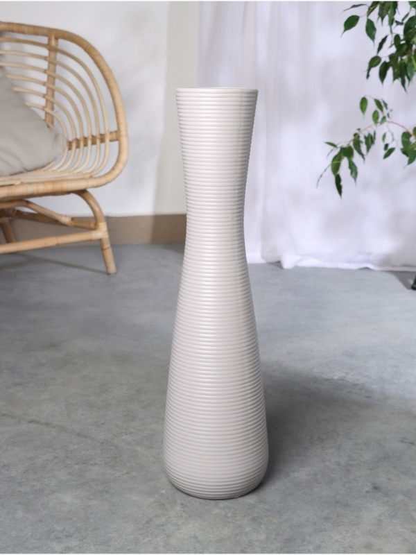 Ваза керамика напольная Ваза керамика напольная "Эллис" 58х14 см, серый