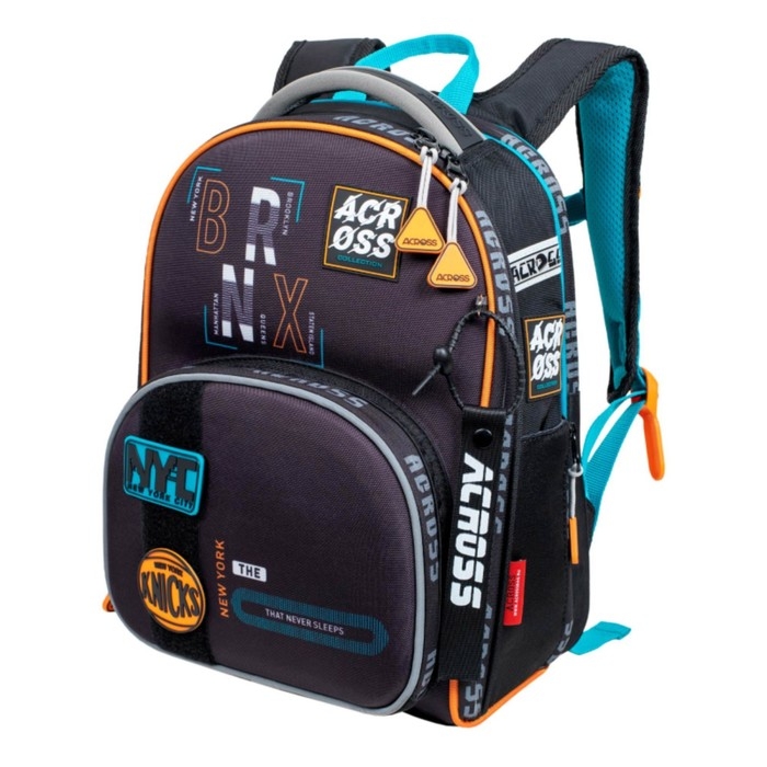 Рюкзак школьный 37 х 28 х 12 см, эргономичная спинка, Across 194 Рюкзак школьный 37 х 28 х 12 см, эргономичная спинка, Across 194