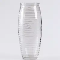 Ваза &laquo;Бриз&raquo;, дымка, h=23 см, стекло, прозрачная