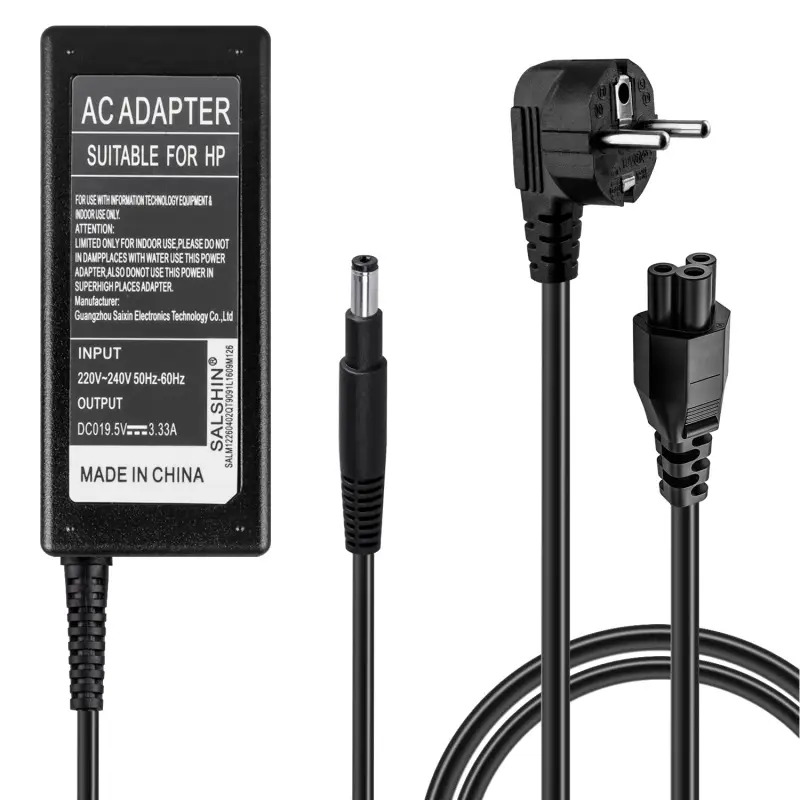 Блок питания HP 19V 3.33A 4.8*1.7 LONG NEW