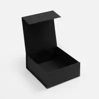 Коробка складная Quadra Fold, черная