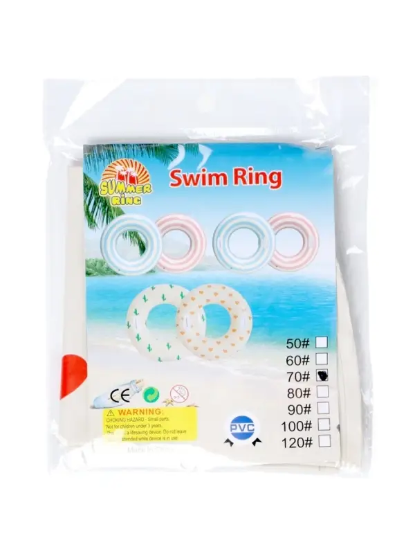 Круг для плавания Сердечки 65 см