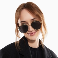 Очки солнцезащитные uv 400, дужка 13 см, ширина 12.5 см, линза 5.1×5.4 см