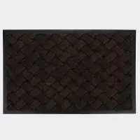Коврик придверный влаговпитывающий &laquo;Крафт&raquo;, 50&times;80 см, коричневый МИКС