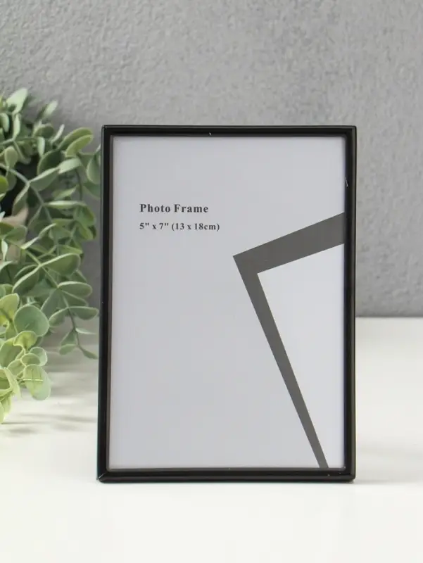 Фоторамка металл на 1 фото 13х18 см Фоторамка металл на 1 фото 13х18 см "Классик" чёрная 1,5х13х18 см