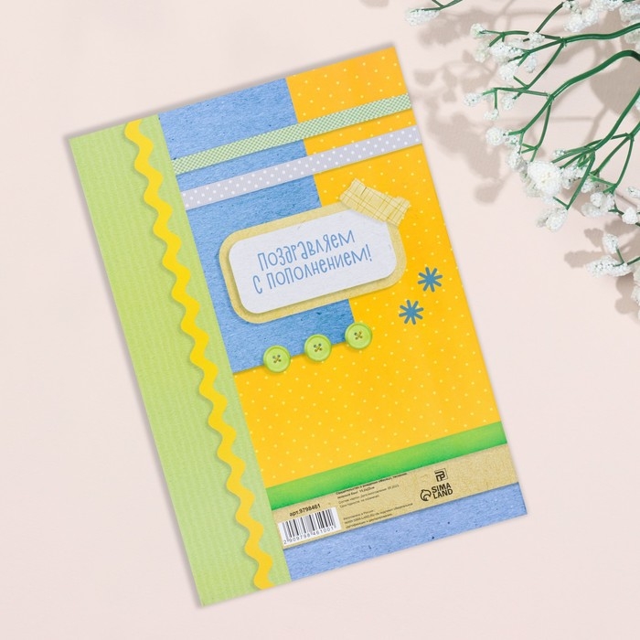 Свидетельство о рождении Свидетельство о рождении "Месяц" тиснение, зеленый бант, А5