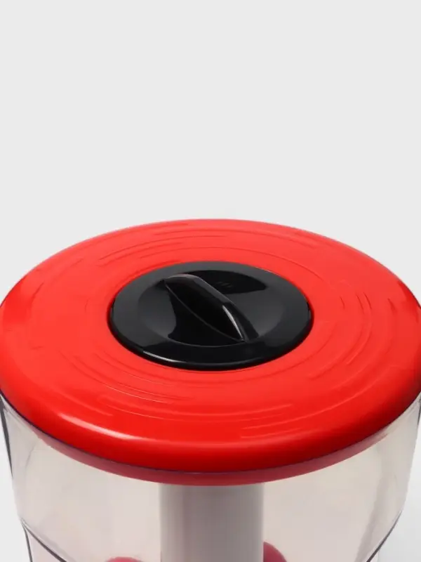 Башня пивная Tavimo, колба 3 л, ёмкость для льда, подсветка, пластик, красная